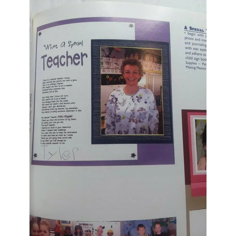 It's All about School - Scrapbooking Layout‎ Ideas